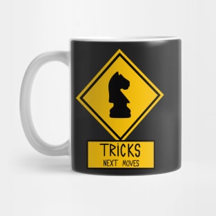 Chess Danger Sign for Knights Mug